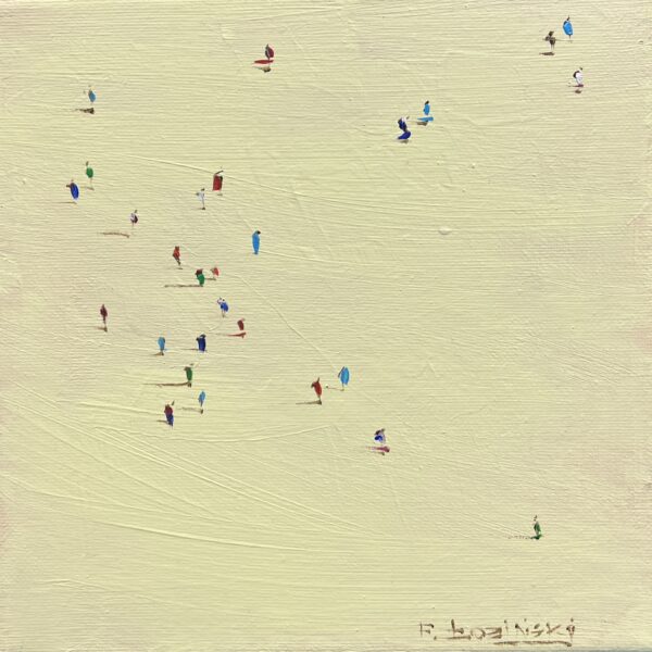 “Flecks of Serendipity” - a painting by Filip Łoziński