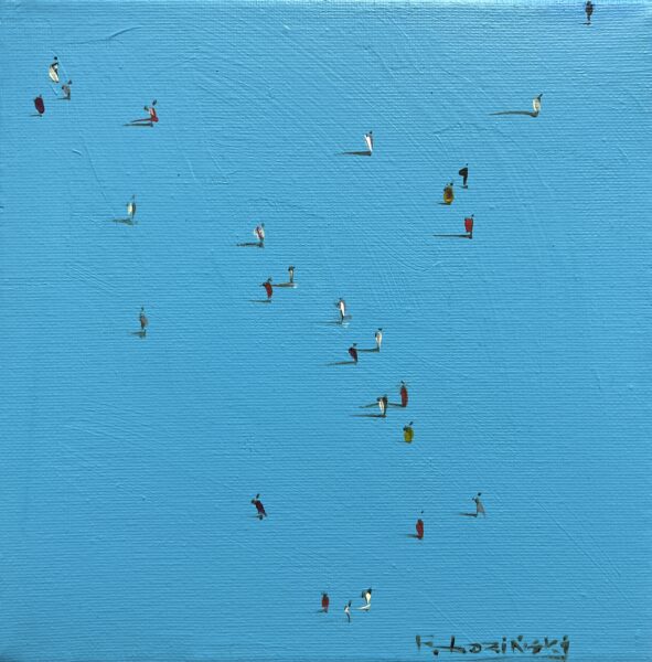 “Celestial Reverie” - a painting by Filip Łoziński