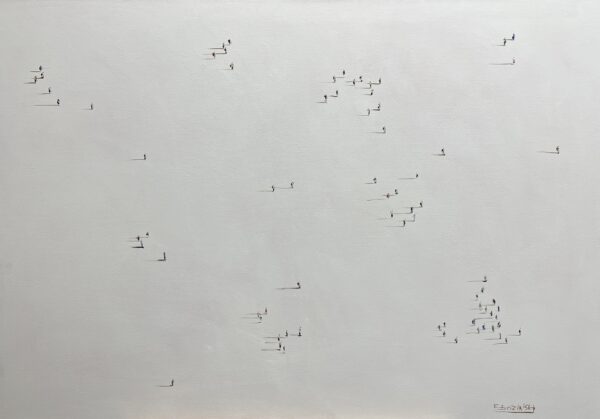 “Celestial Solitudes” - a painting by Filip Łoziński