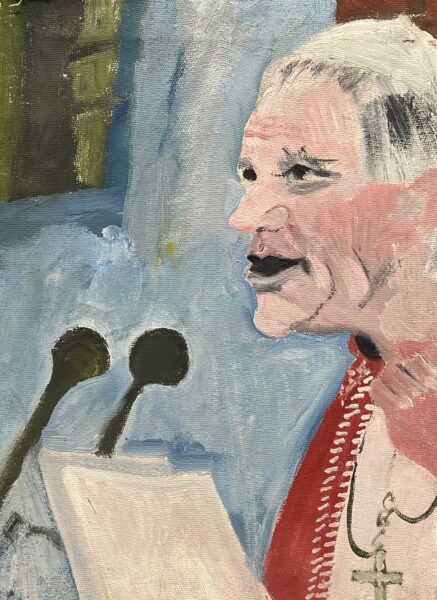 “Ephemeral Oration” - a painting by Alina Tracz