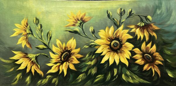“Euphony of Sunlit Blooms” - a painting by Jan Czarnota