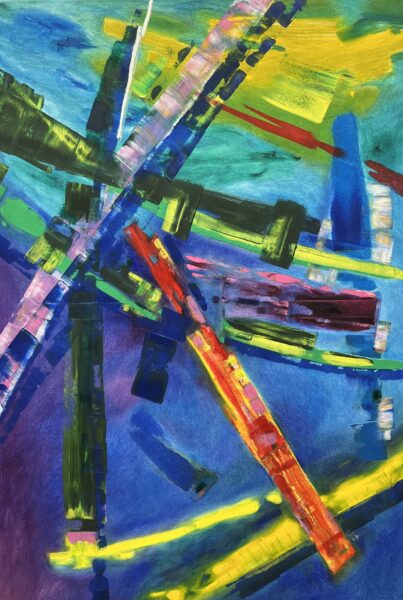 Eudaimonia - a painting by Olena Liashenko