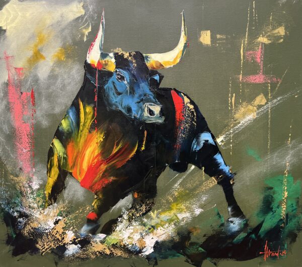 “Tempest of Vitality” - a painting by Alfred Anioł