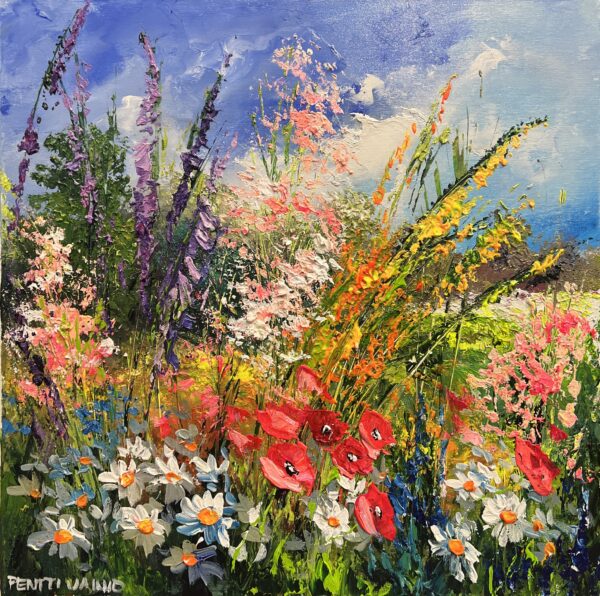 “Radiance in Full Bloom” - a painting by Pentti Vainio