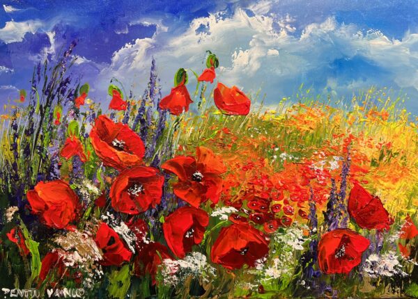 “Eternal Dance of Color” - a painting by Pentti Vainio