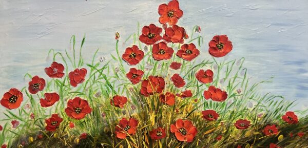 “Elysian Harmonies” - a painting by Elżbieta Armatys