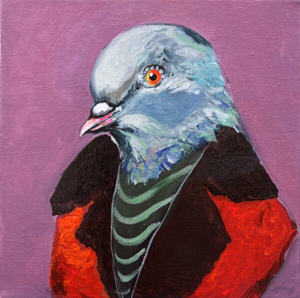 Plumage and Panacheand - a painting by Agnes