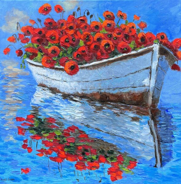 “Poppies Adrift in Dreams”