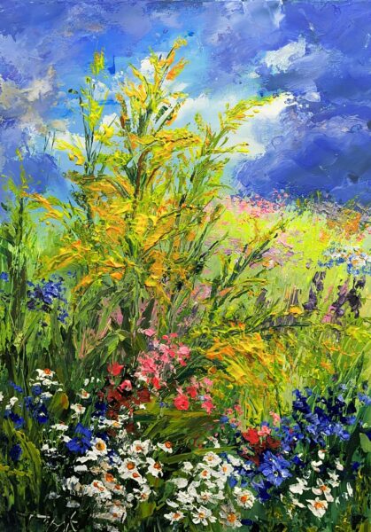 “Elysian Rapture” - a painting by Tadeusz Wojtkowski