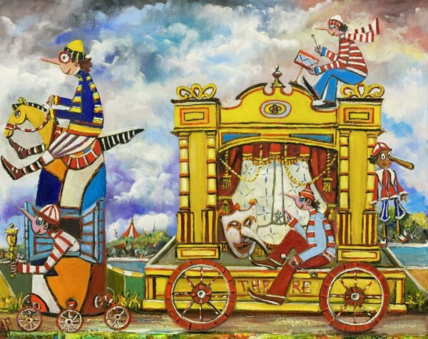 We have new wonders for us - a painting by Artur Płachta