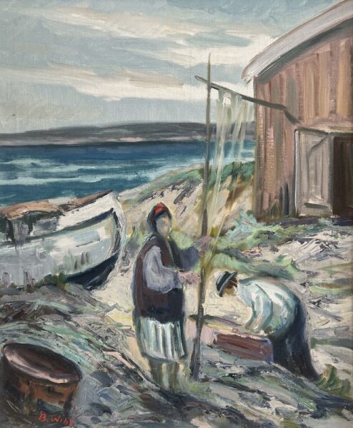 “Echoes of the Tides” - a painting by European school (XX)