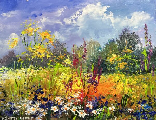 “Elysian Rhapsody” - a painting by Pentti Vainio