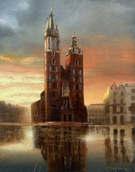 Painting - a painting by Jacek Łoziński