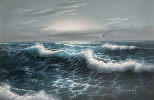 “Tempest’s Serenade” - a painting by European school (XX)