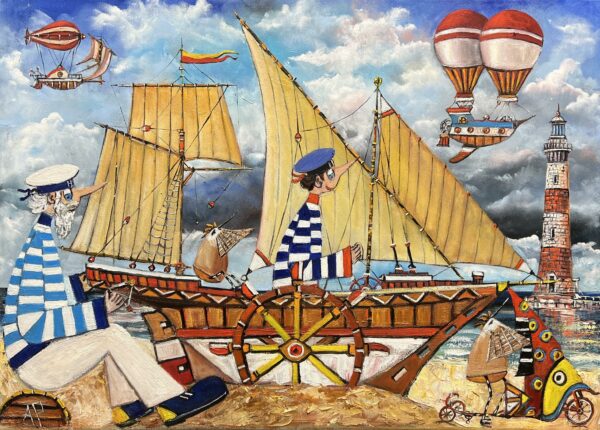 Grandpa always opted for the classics - a painting by Artur Płachta