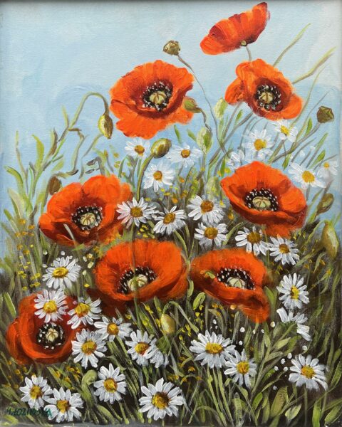 Painting - a painting by Marlena Lozinska