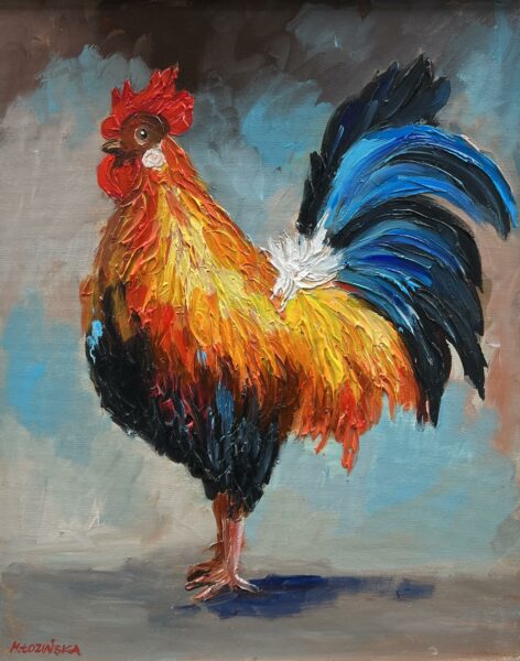 Painting - a painting by Marlena Lozinska