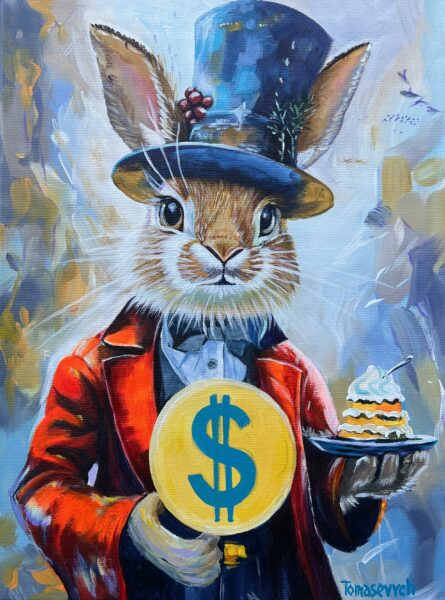 “Opulent Whimsy” - a painting by Aleksander Tomasievych