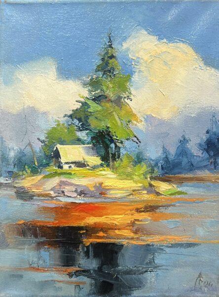 Painting - a painting by Andrzej Białecki