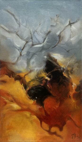 “Symphony of Tempestuous Horizons” - a painting by Andrzej Białecki