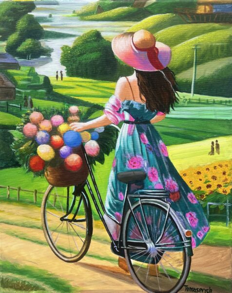 Ethereal Serenade - a painting by Aleksander Tomasievych