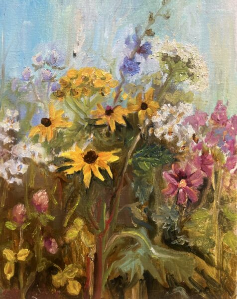 Ephemeral Harmony - a painting by Danuta Gaweł