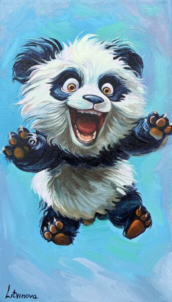 “Skyborne Jubilation” - a painting by Olga Litvinova