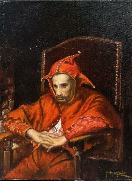 Stańczyk after Jan Matejko - a painting by Grzegorz Gmachowski