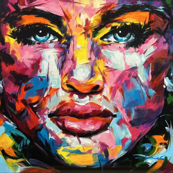 Painting - a painting by Marian Jesień