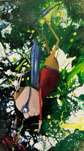 Drowt - a painting by Jarosław Kiełczyński