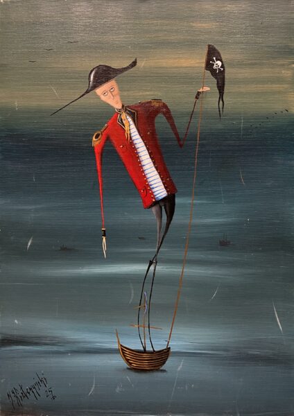 Painting - a painting by Jarosław Kiełczyński