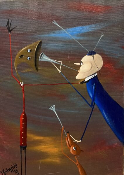 Painting - a painting by Jarosław Kiełczyński