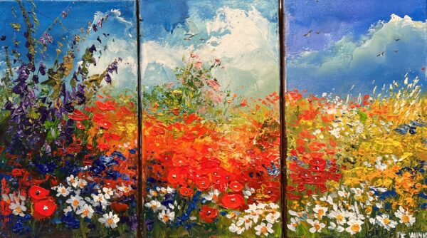 “Elysian Rhapsody” - a painting by Pentti Vainio