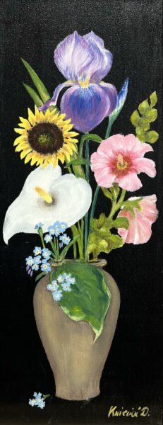 Painting - a painting by Danuta Kwiecień