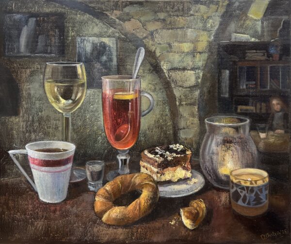 Krakow vibe - a painting by Olga Gulyaeva