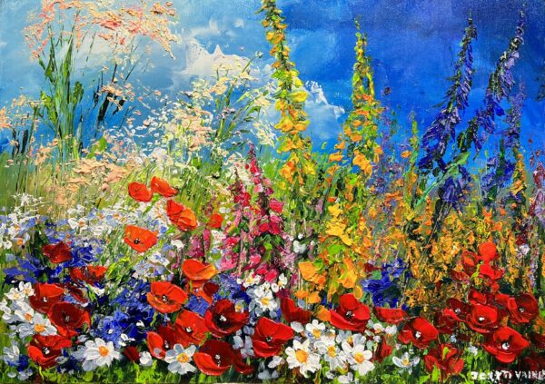 “Elysian Chorus” - a painting by Pentti Vainio