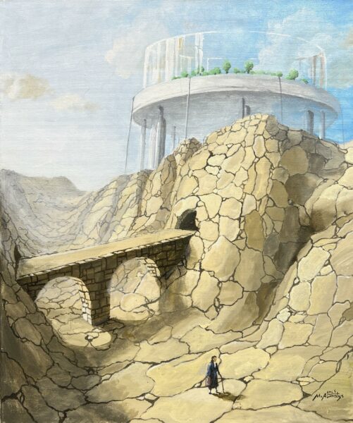 “Echos of Tomorrow’s Dawn” - a painting by Marcin Armatys