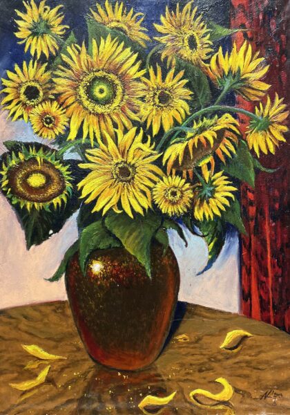 Radiant Reverie - a painting by Artur Kotaś