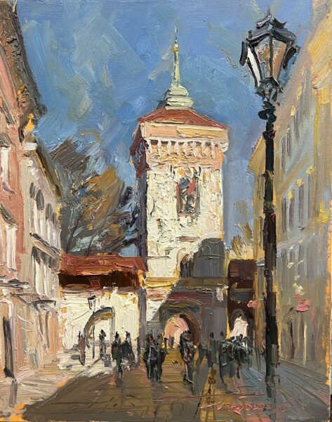 “Where Light Dances in Shadows” - a painting by Jarosław Tarnowski