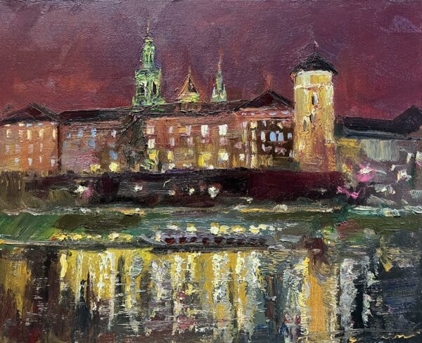 Wawel - a painting by Jarosław Tarnowski