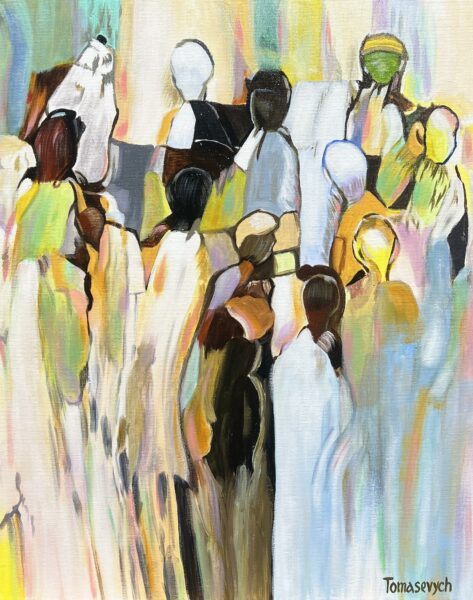 “Dream Chorus” - a painting by Aleksander Tomasievych