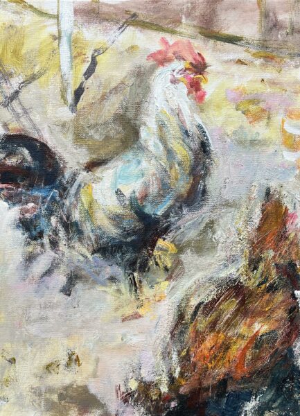 Crescendo of Dawn - a painting by Jerzy Kulka