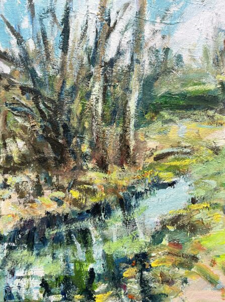 “Elysian Echoes” - a painting by Jerzy Kulka