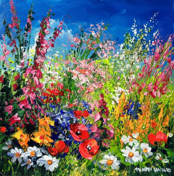 “Euphony of Bloom” - a painting by Pentti Vainio