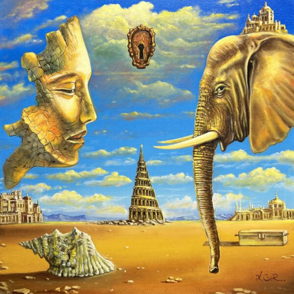 An attempt to discover the new World - a painting by Nikolay Gorovoy