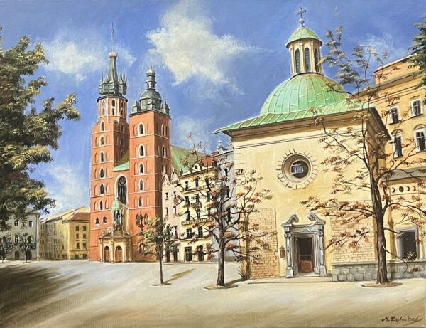 “Echoes of Sunlit Reverie” - a painting by Magdalena Żołnierek