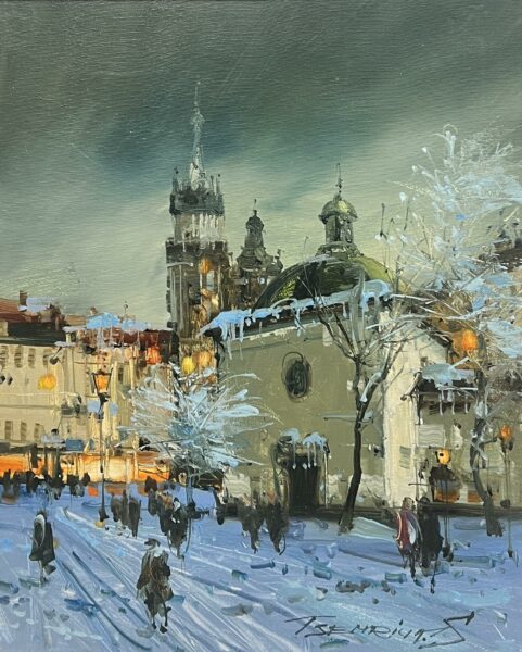 “Twilight’s Embrace” - a painting by Sergiy Tsemrouk