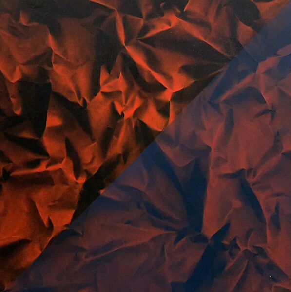 “Crimson Rhapsody in Shadow” - a painting by Mateusz Lewandowski