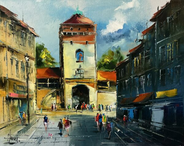 “Eternal Echoes of Light” - a painting by Alfred Anioł