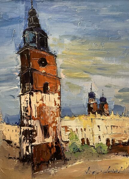 “Echoes of Eternal Dusk” - a painting by Viktor Fridrikh